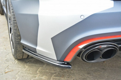Splittery zadní, boční Audi RS6 C7 13- černý lesklý plast