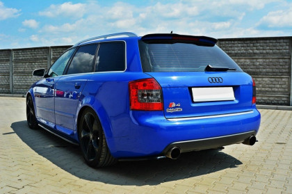 Splittery zadní, boční Audi S4 B6 Avant 03-05 černý lesklý plast