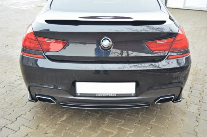 Splittery zadní, boční BMW 6 Gran Coupé M-Pack 2013- černý lesklý plast