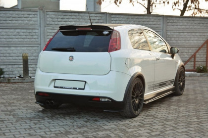 Splittery zadní, boční Fiat Grande Punto Abarth 07-10 černý lesklý plast