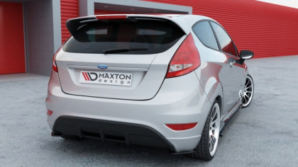 Splittery zadní, boční Ford Fiesta MK7 ST / Stline / Zetec S 08-13 černý lesklý plast