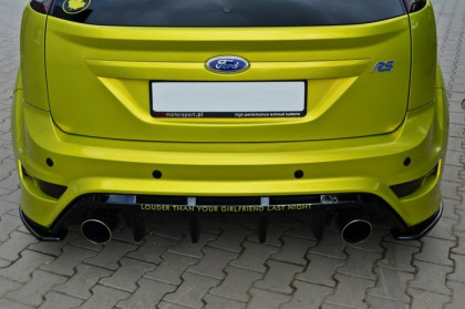 Splittery zadní, boční Ford Focus MK2 RS 08-11 černý lesklý plast
