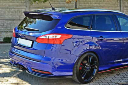 Splittery zadní, boční Ford Focus MK3 ST Estate 12-14 černý lesklý plast