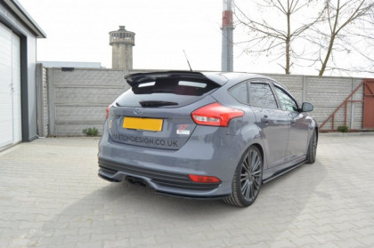 Splittery zadní, boční Ford Focus MK3 ST 15-18 carbon look