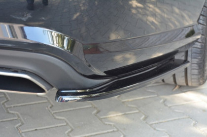 Splittery zadní, boční Mercedes CLS C218 2011-2014 černý lesklý plast