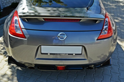 Splittery zadní, boční Nissan 370Z 2009-2012 černý lesklý plast