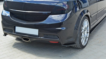 Splittery zadní, boční Opel Astra H (Pro OPC / VXR) 05-10 černý lesklý plast