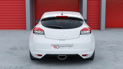 Splittery zadní, boční Renault Megane III RS 2010-2015 černý lesklý plast