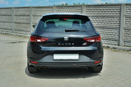 Splittery zadní, boční Seat Leon III Cupra / FR černý lesklý plast