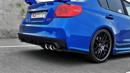 Splittery zadní boční Subaru Impreza MK4 WRX STI 14- carbon look