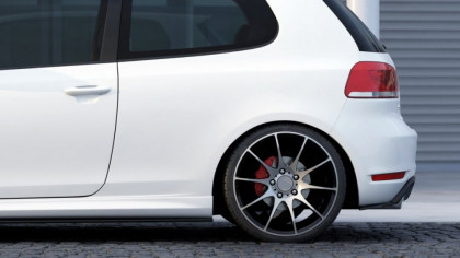 Splittery zadní, boční VW Golf 6 GTI 35th černý lesklý plast