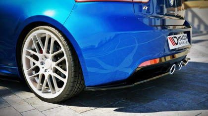 Splittery zadní, boční VW Golf 6 R 08-12 černý lesklý plast