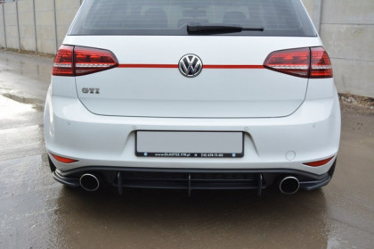 Splittery zadní, boční VW Golf 7 GTI černý lesklý plast