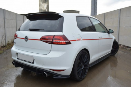 Splittery zadní, boční VW Golf 7 GTI černý lesklý plast