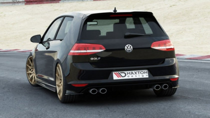 Splittery zadní ,boční VW Golf 7 R černý lesklý plast