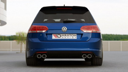 Splittery Zadní boční VW Golf 7 R kombi černý lesklý plast