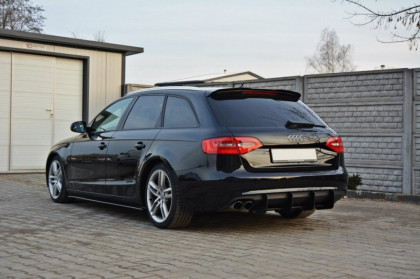 Střešní spoiler Maxton Audi A4 B8 Avant černý lesklý plast