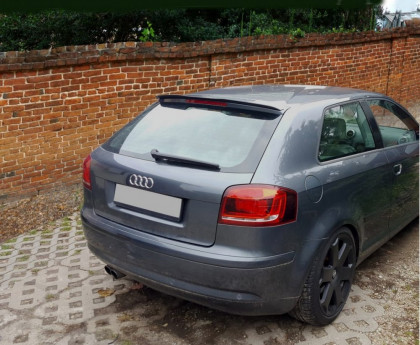 Střešní spoiler Maxton Audi S3 8P 06-08 Facelift černý lesklý plast