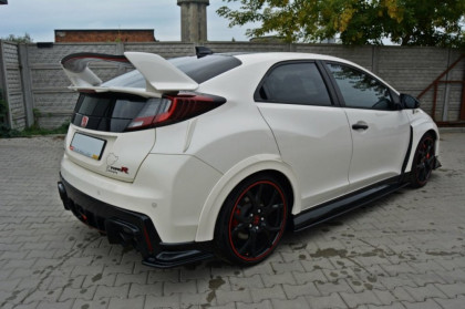 Prodloužení spojleru Maxton N.1 Honda Civic IX Type R carbon look