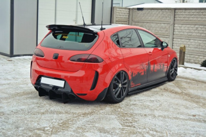 Střešní spoiler Maxton Seat Leon II MS Design černý lesklý plast