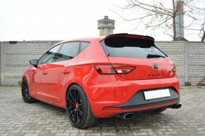 Střešní spoiler Maxton Seat Leon III Cupra černý lesklý plast