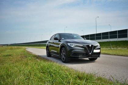 Prahové lišty Alfa Romeo Stelvio carbon look