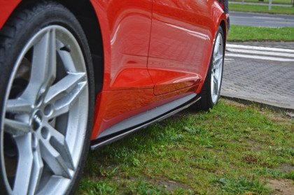 Prahové lišty Audi A5 F5 S-Line 16- carbon look