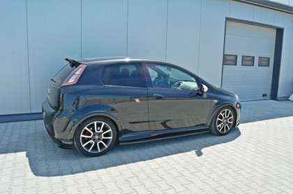 Prahové lišty Fiat Punto Evo Abarth 10-14 carbon look