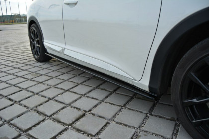 Prahové lišty Honda Civic Mk9 Facelift 14-17 carbon look