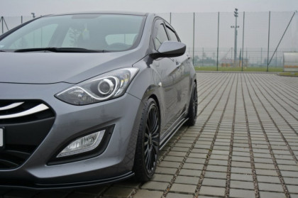 Prahové lišty Hyundai i30 mk.2 11-17 carbon look