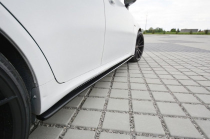 Prahové lišty Lexus IS Mk2 05-13 carbon look