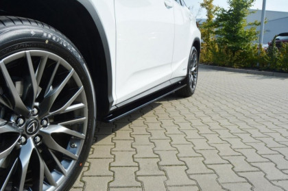 Prahové lišty Lexus RX Mk4 2015- carbon look