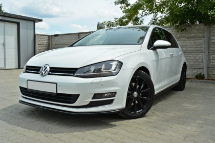 Prahové lišty VW Golf Mk7 Standard 12-16 černý lesklý plast