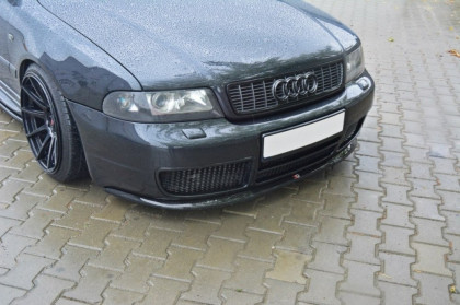 Spojler pod nárazník lipa AUDI S4 B5 černý lesklý plast