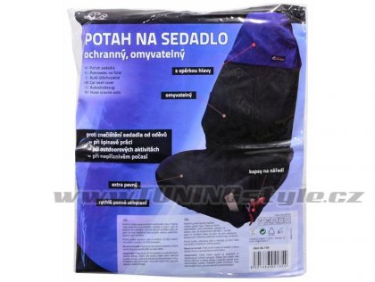Potah ochranný na přední sedadlo omyvatelný