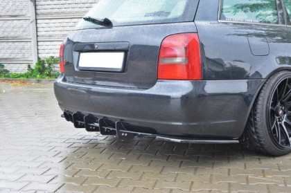 Splittery zadní, boční AUDI S4 B5 Avant 97-01 černý lesklý plast