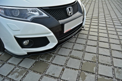 Spojler pod nárazník lipa Honda Civic Mk9 Facelift carbon look