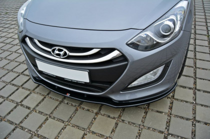 Spojler pod nárazník lipa Hyundai i30 mk.2 černý lesklý plast