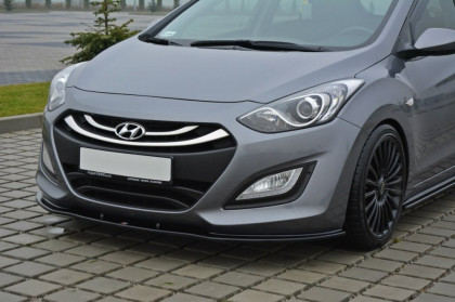 Spojler pod nárazník lipa Hyundai i30 mk.2 černý lesklý plast