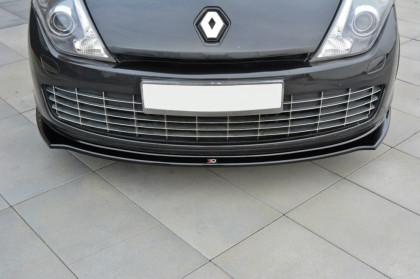 Spojler pod nárazník lipa Renault Laguna mk 3 Coupe černý lesklý plast