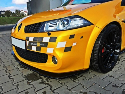 Spojler pod nárazník lipa Renault Megane II RS Po faceliftu carbon look