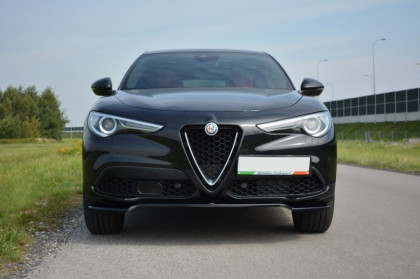 Spojler pod nárazník lipa V.1 Alfa Romeo Stelvio carbon look