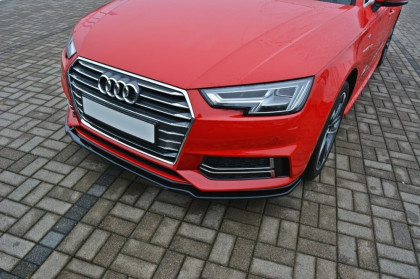 Spojler pod nárazník V.1 Audi A4 B9 S-Line carbon look