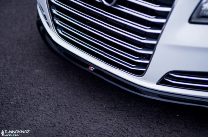 Spojler pod nárazník lipa V.1 Audi A8 D4 carbon look