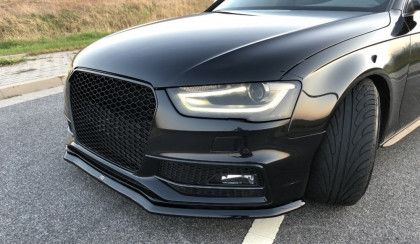 Spojler pod nárazník lipa V.1 Audi S4 B8 Facelift carbon look