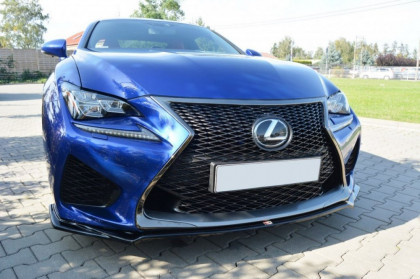 Spojler pod přední nárazník lipa V.1 Lexus RC F carbon look