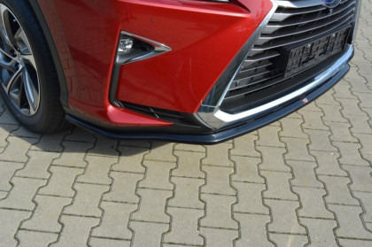 Spojler pod přední nárazník lipa V.1 Lexus RX Mk4 carbon look