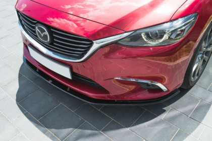 Spojler pod nárazník lipa V.1 Mazda 6 GJ (Mk3) Facelift carbon look