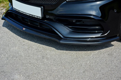 Spojler pod přední nárazník lipa V.1 Mercedes A W176 AMG Facelift carbon look