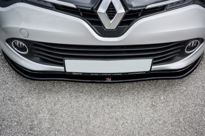 Spojler pod nárazník lipa V.1 Renault Clio Mk4 černý lesklý plast